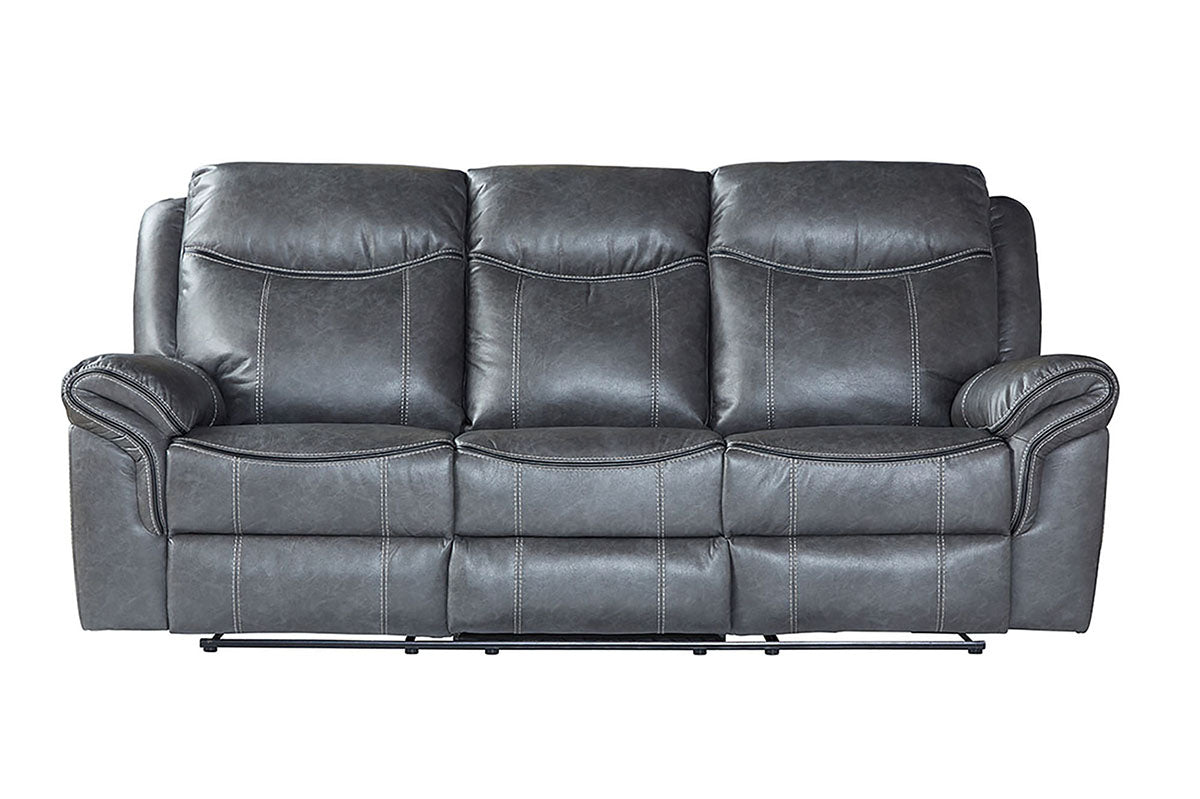 Ashbourne Reclining Vegan Leather Sofa