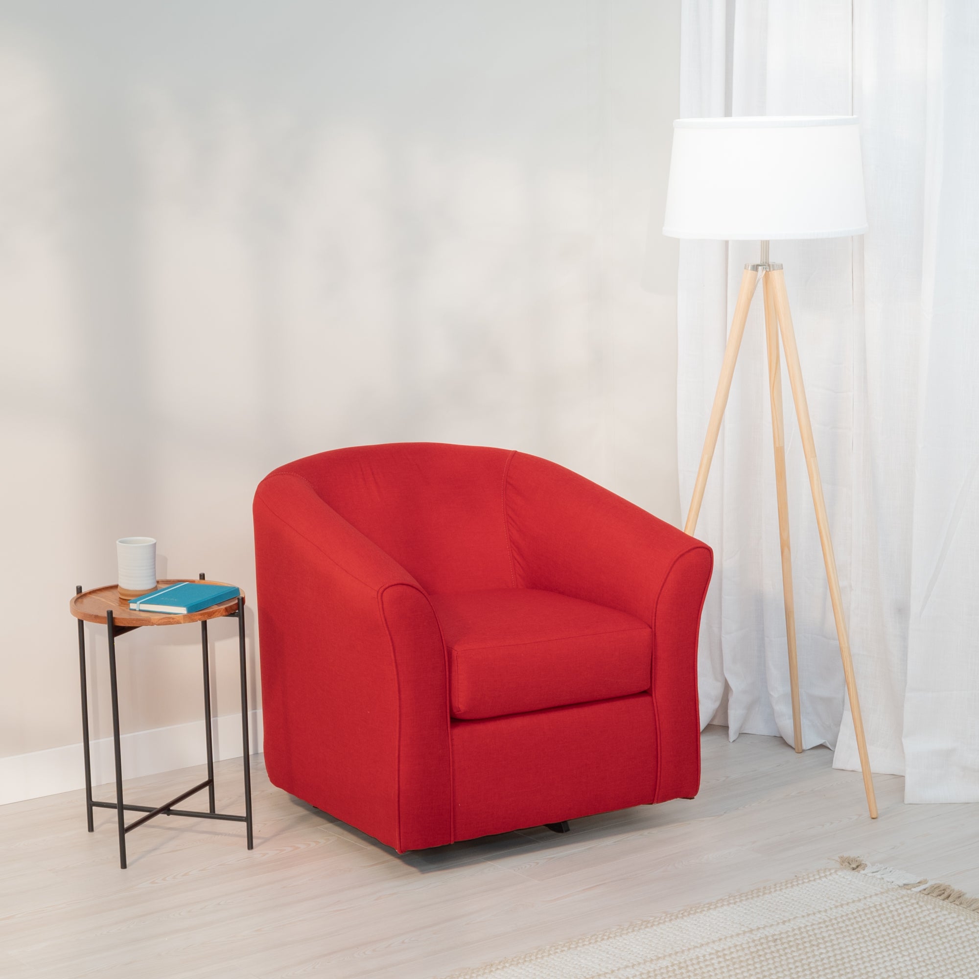 Notting Hill Fabric Swivel Chair